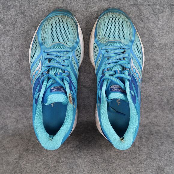 Saucony Shoes Womens 7.5 Athletic Trainer Running Sneakers Guide 10 Blue Active - Picture 10 of 16